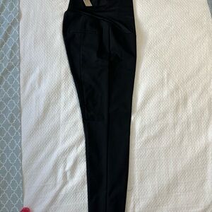 NWT!  Maternity Black High-Waisted Trousers